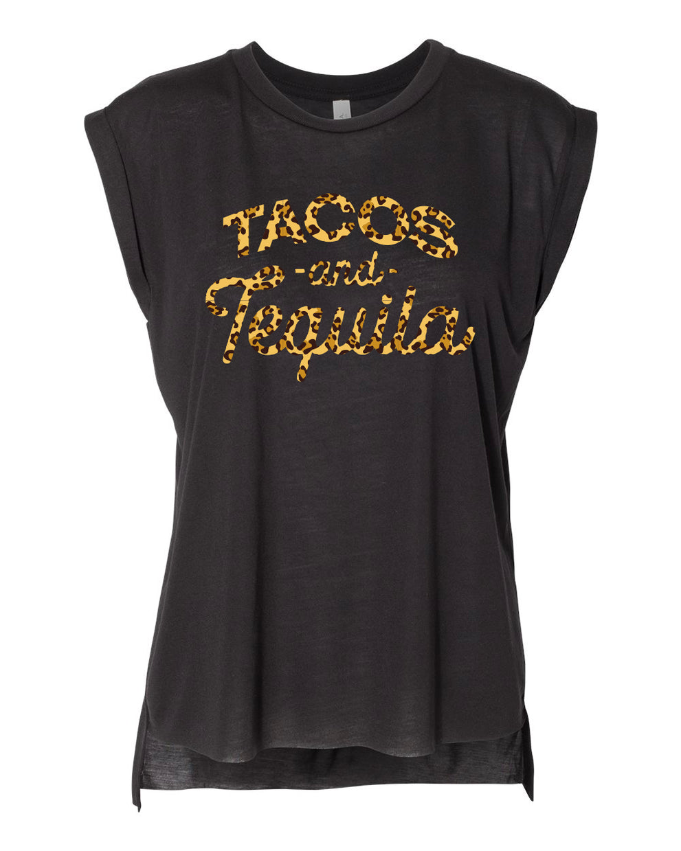 TACOS AND TEQUILA SLEEVELESS T-SHIRT– Miranda Lambert's Casa Rosa